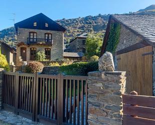 Exterior view of House or chalet for sale in Esterri de Cardós  with Heating, Private garden and Parquet flooring