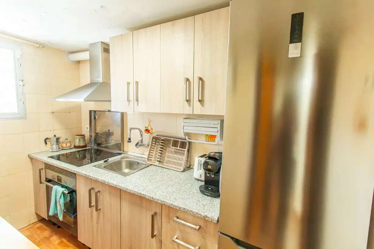 Kitchen of Flat for sale in Madrid  with Air Conditioner, Heating and Furnished