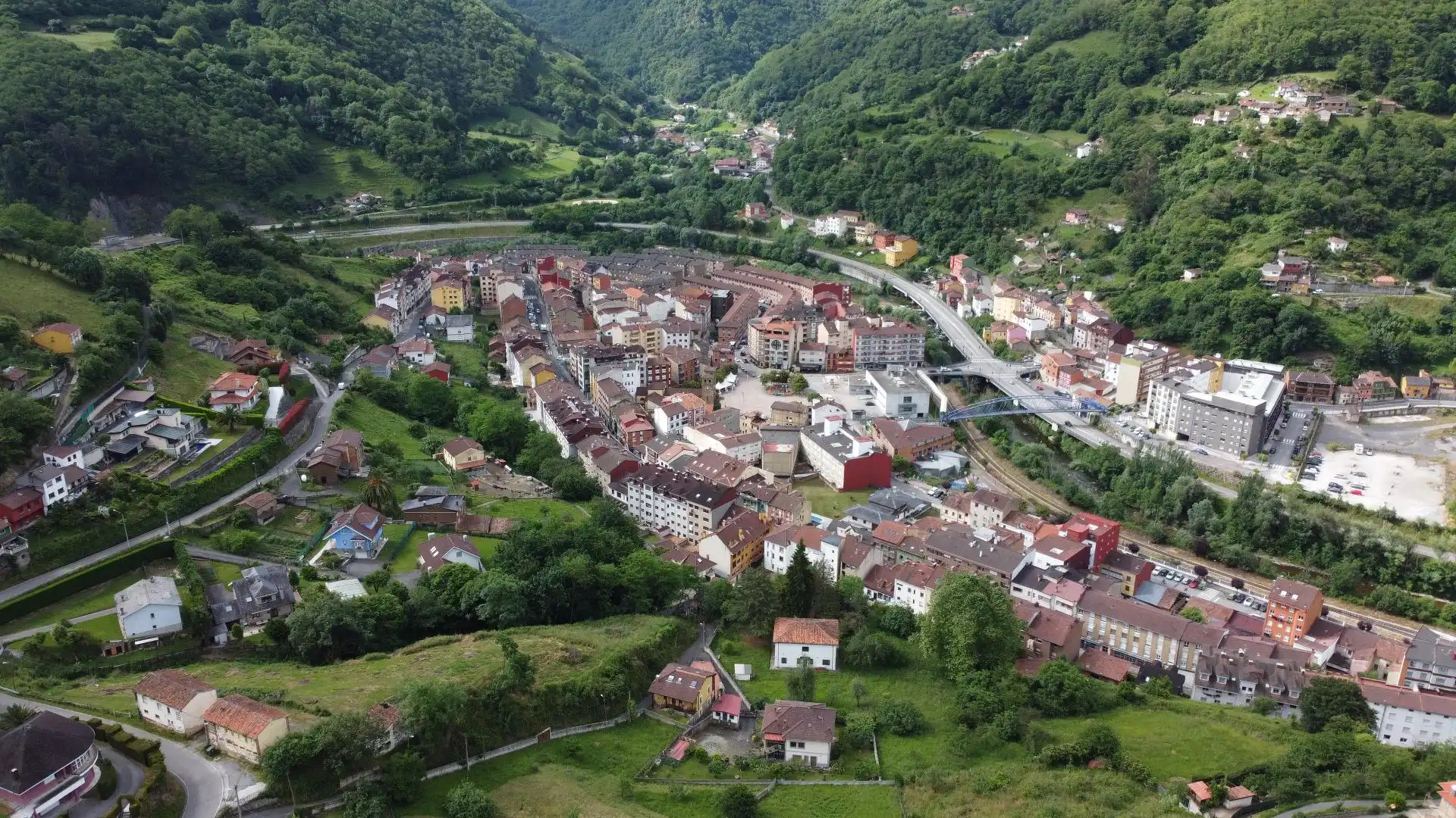 Vista exterior de Planta baixa en venda en Aller