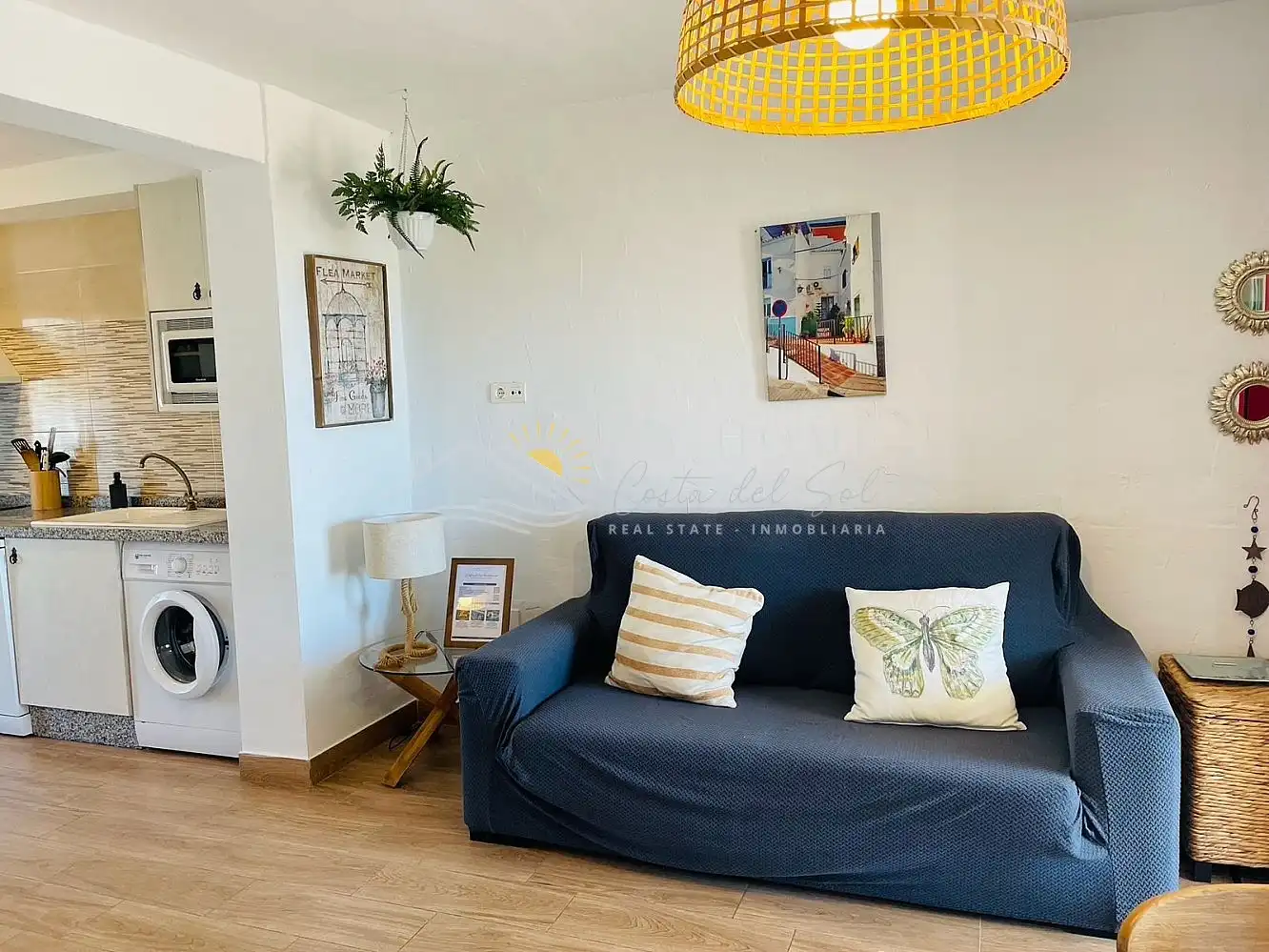 Sala de estar de Casa o chalet de alquiler en Torrox con Piscina