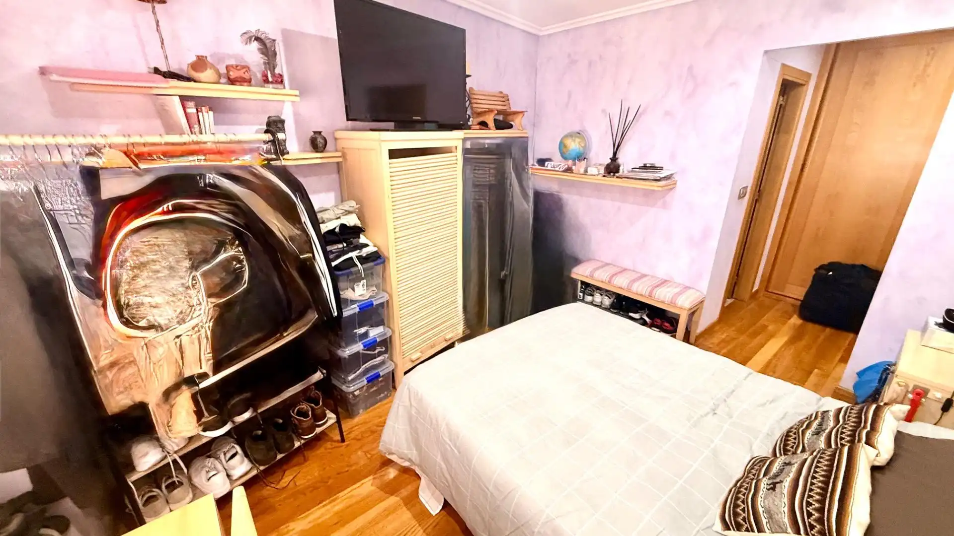 Bedroom of Duplexes for sale in Ourense Capital   with Heating, Storage room and Furnished