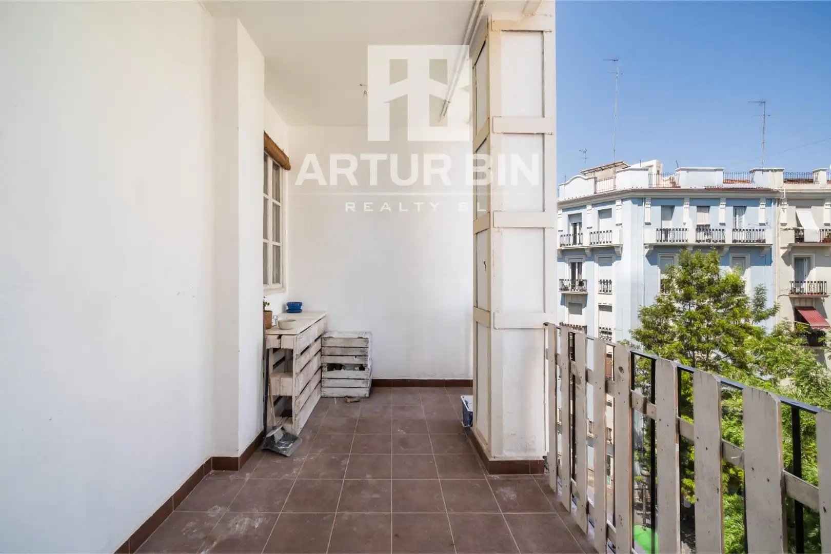 Balcony of Flat for sale in Valencia  with Balcony