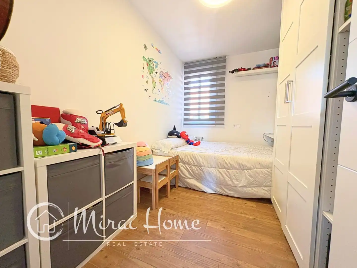 Schlafzimmer von Wohnung zum Verkauf in Mollet del Vallès mit Klimaanlage, Heizung und Parkett