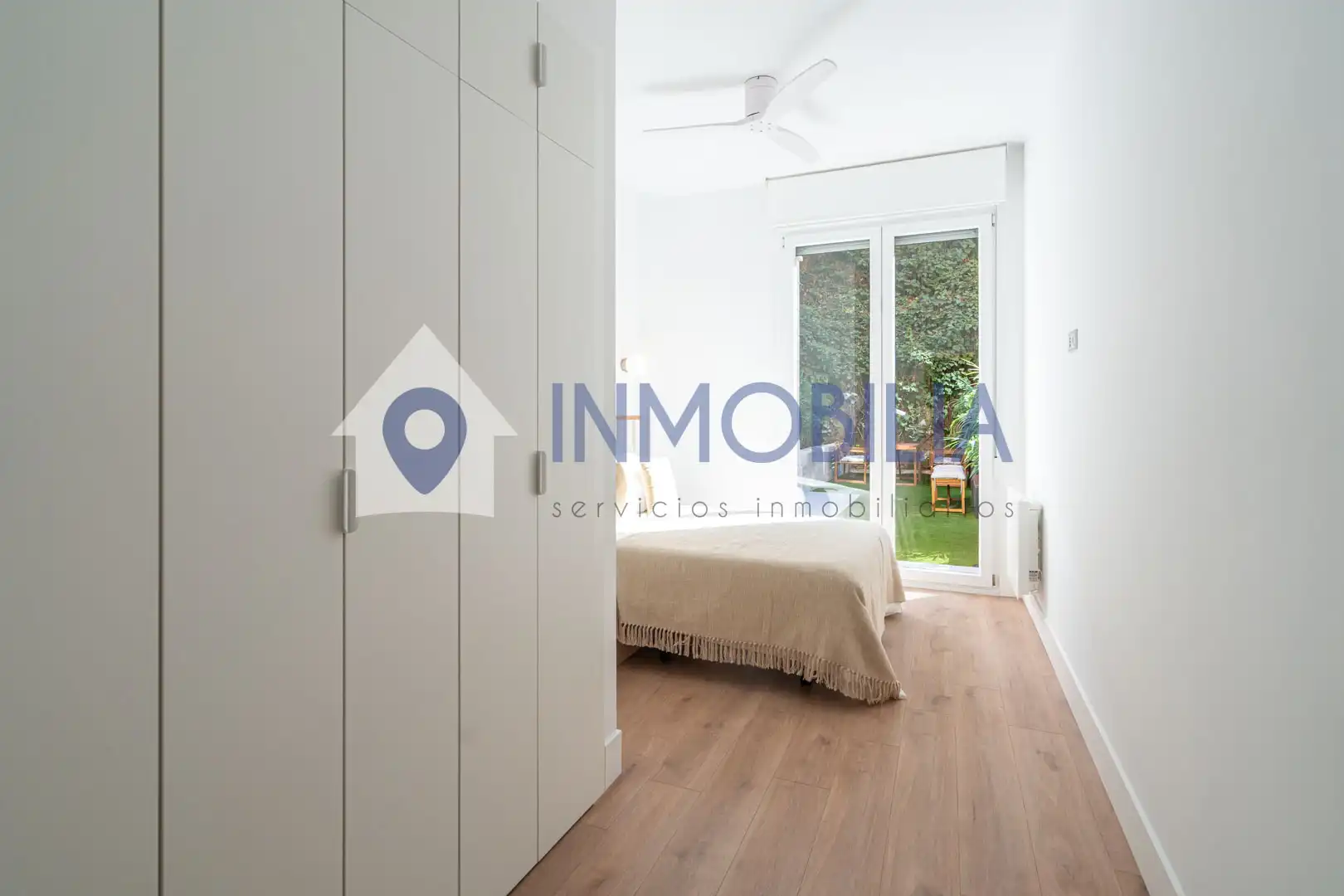Schlafzimmer von Wohnung zum Verkauf in Madrid mit Klimaanlage, Heizung und Terrasse