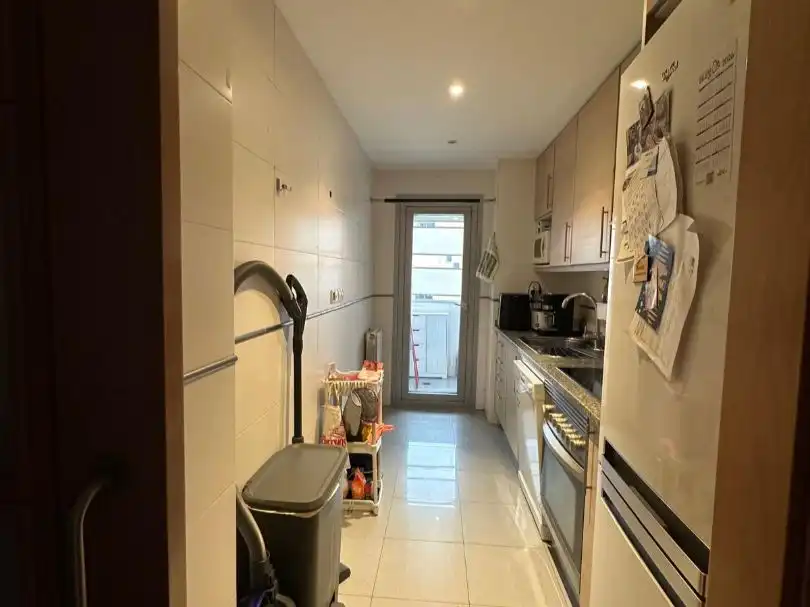 Kitchen of Flat for rent in Madrid  with Air Conditioner, Heating and Furnished