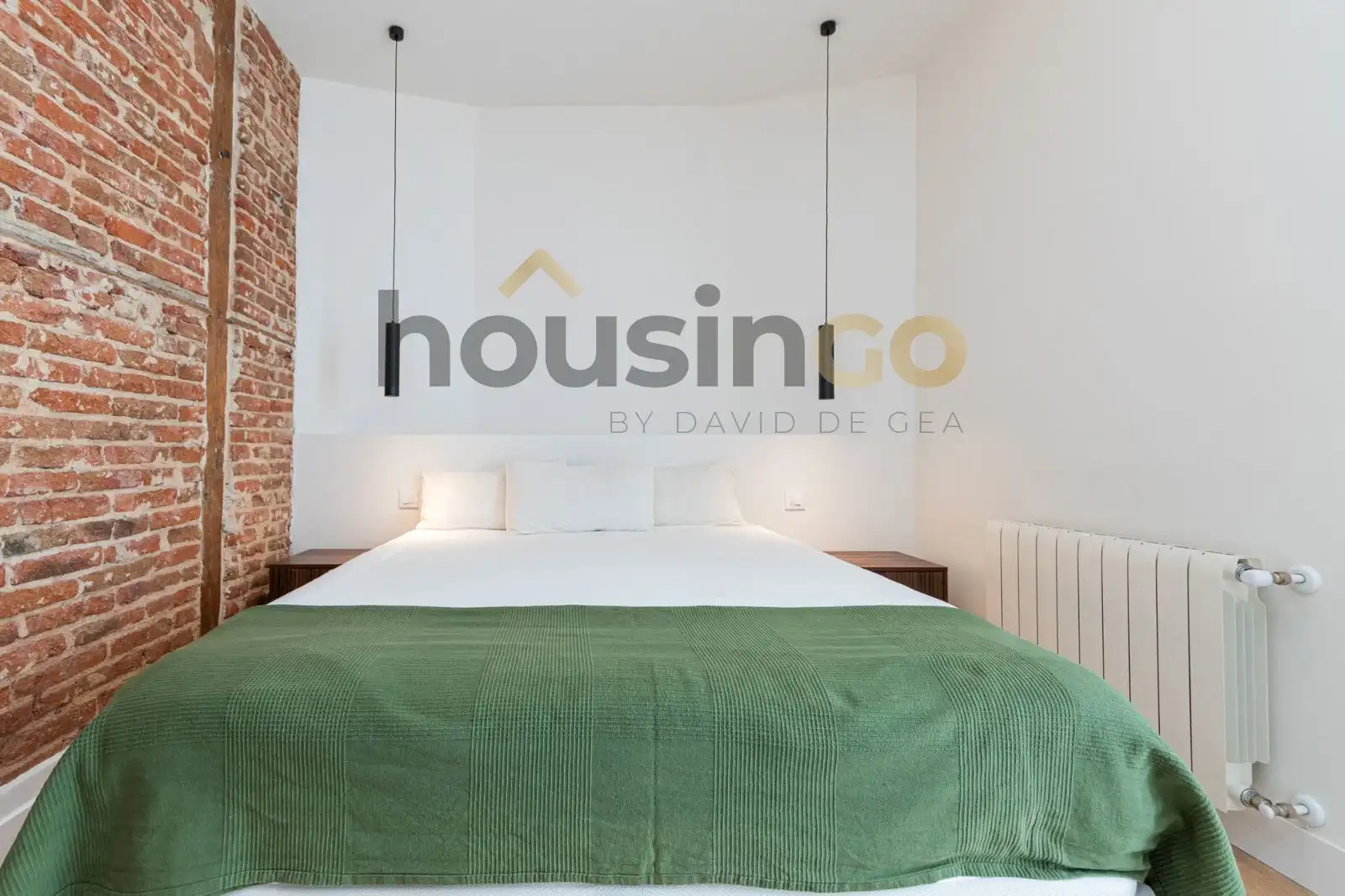 Bedroom of Flat for rent in Madrid  with Air Conditioner, Heating and Terrace