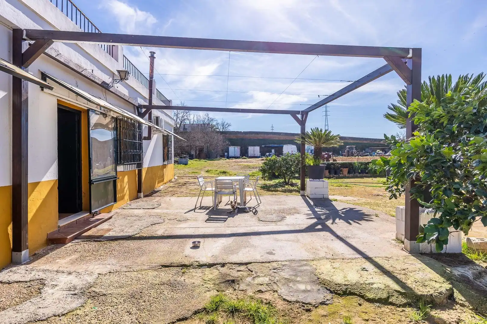 Jardí de Finca rústica en venda en Alcalá de Guadaira amb Aire condicionat i Piscina