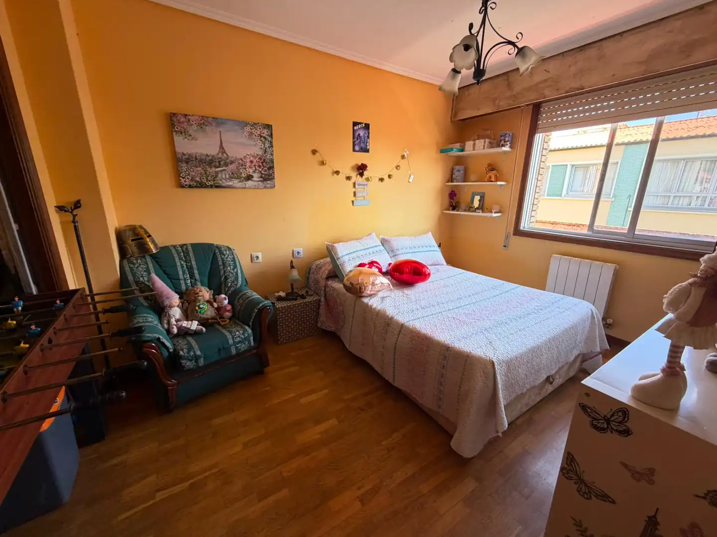 Schlafzimmer von Wohnung zum Verkauf in Ferrol mit Heizung, Terrasse und Abstellraum