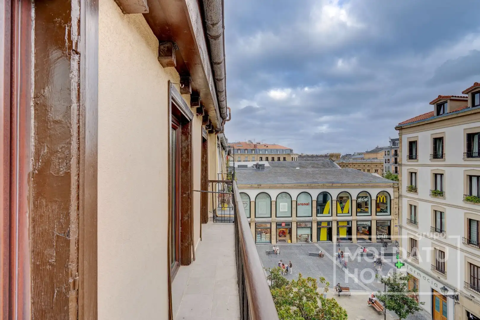 Balcony of Flat for sale in Parte Vieja