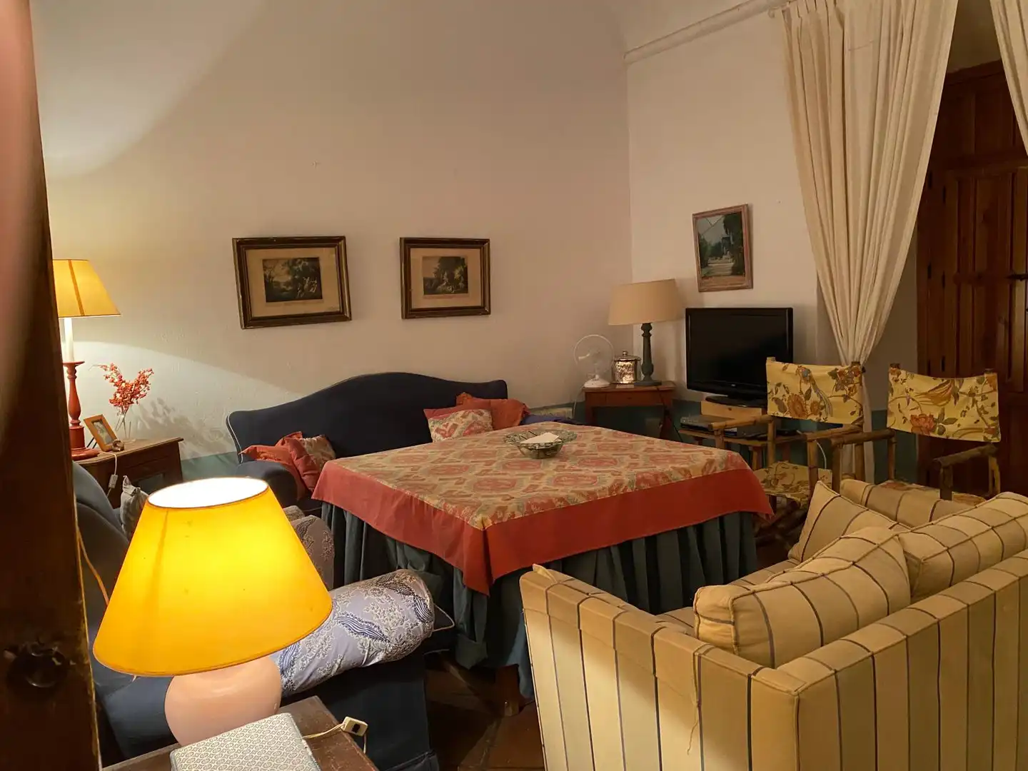 Sala de estar de Casa o chalet en venta en Bienvenida con Aire acondicionado, Calefacción y Jardín privado