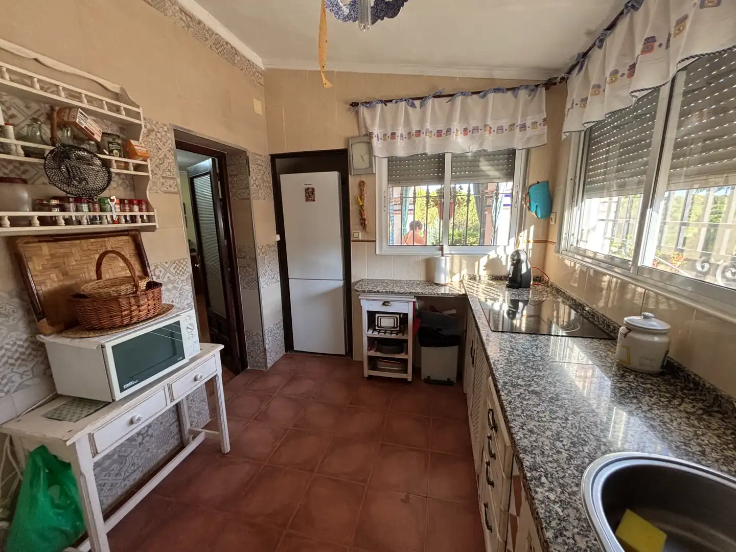 Cocina de Finca rústica en venta en Andújar con Aire acondicionado, Jardín privado y Piscina