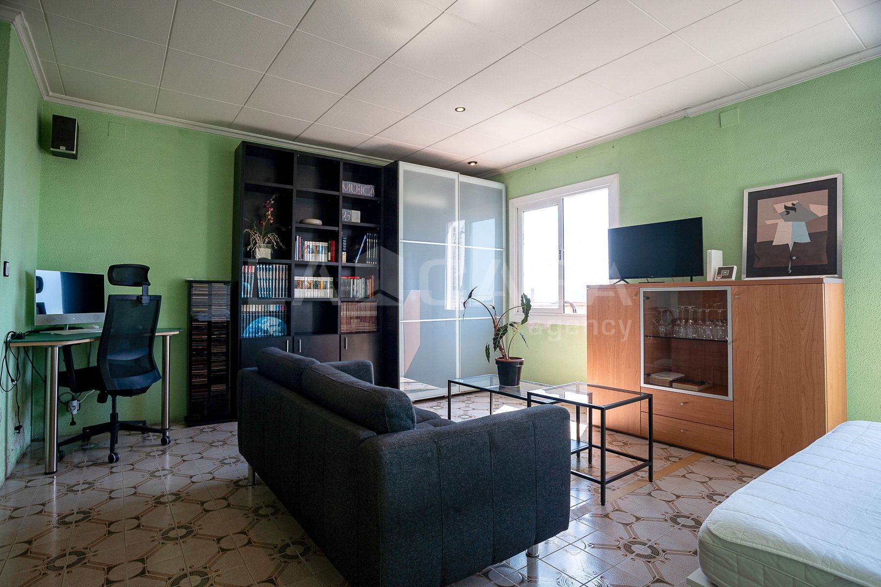 Living room of Attic for sale in  Barcelona Capital