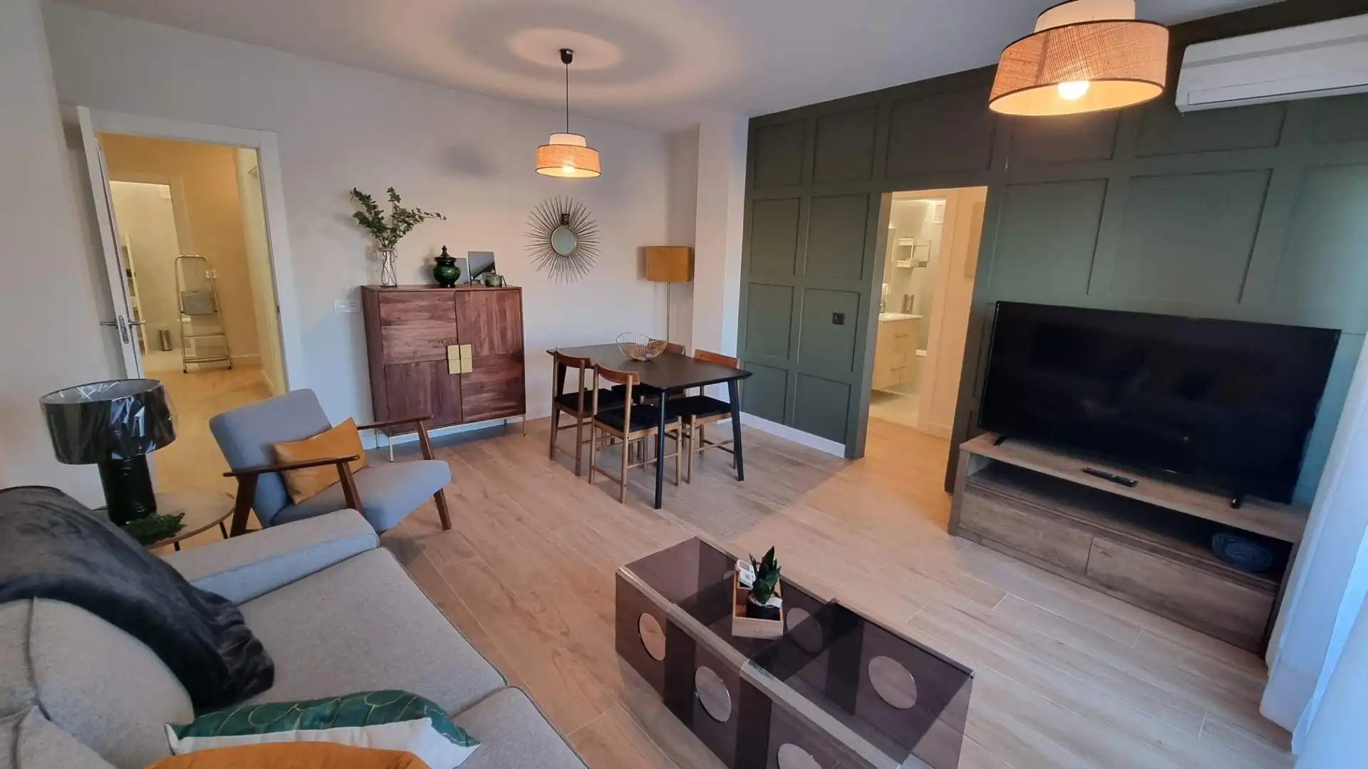 Living room of Flat for rent in Orihuela  with Air Conditioner, Terrace and Balcony