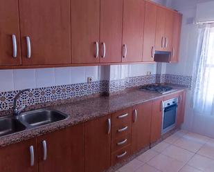 Kitchen of Single-family semi-detached for sale in Villanueva del Rosario  with Heating, Terrace and Furnished
