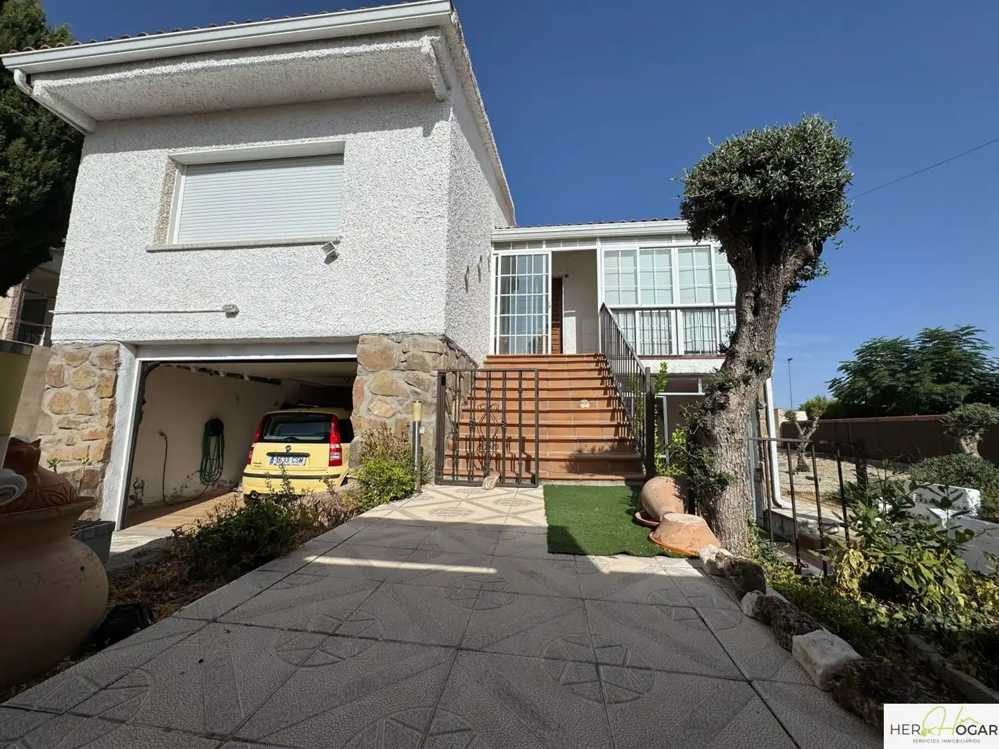 Exterior view of Houses for sale in Cobisa  with Air Conditioner, Heating and Terrace