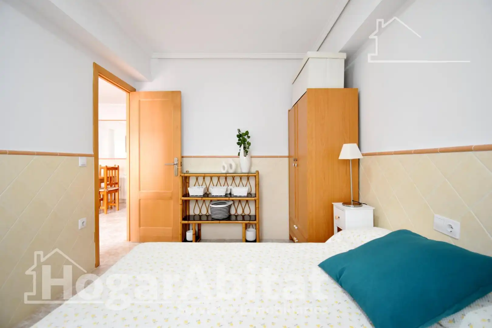 Bedroom of Flat for sale in Bellreguard  with Heating, Terrace and Furnished