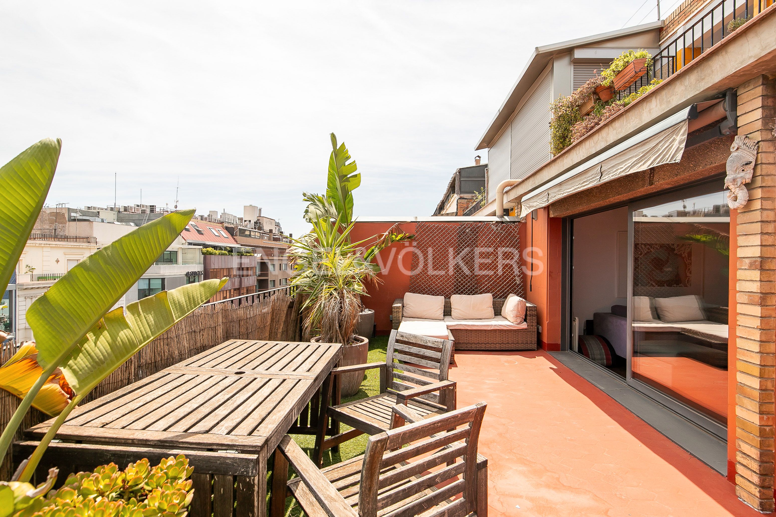 Terrassa de Àtic en venda en  Barcelona Capital amb Aire condicionat, Calefacció i Parquet