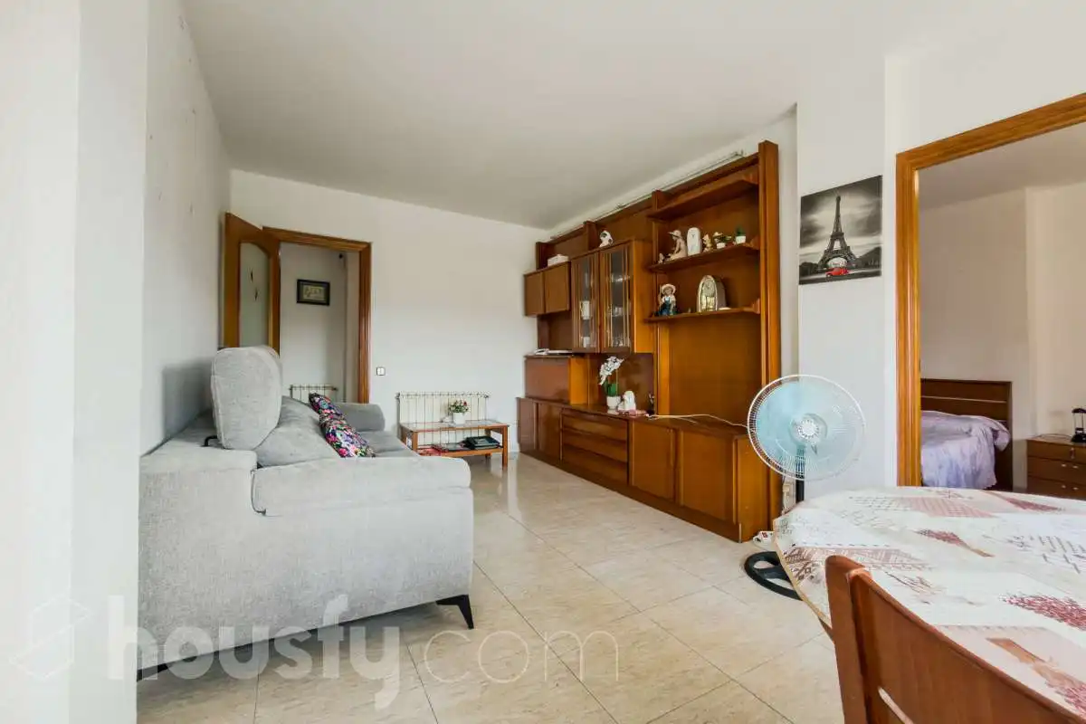 Sala de estar de Piso en venta en Barcelona con Aire acondicionado, Calefacción y Amueblado