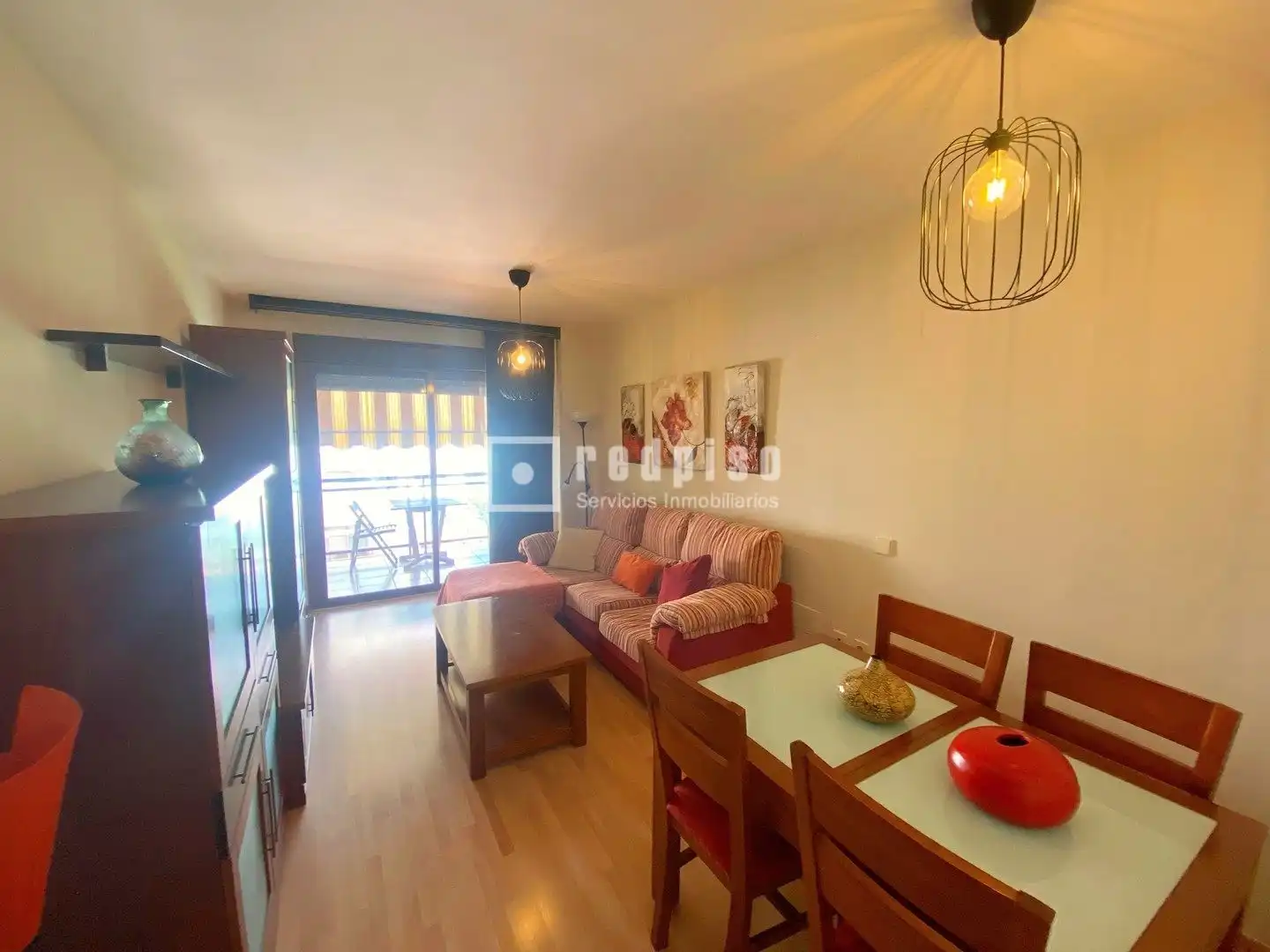 Sala de estar de Piso de alquiler en Málaga con Aire acondicionado, Calefacción y Jardín privado