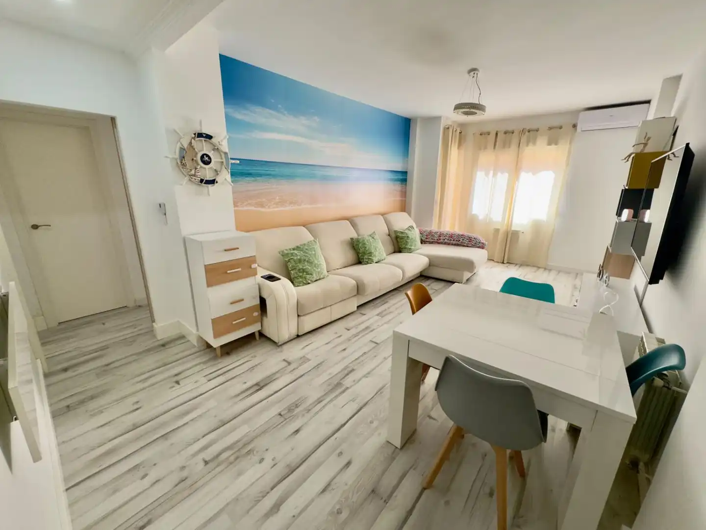 Sala de estar de Piso en venta en Valdepeñas con Aire acondicionado, Calefacción y Balcón