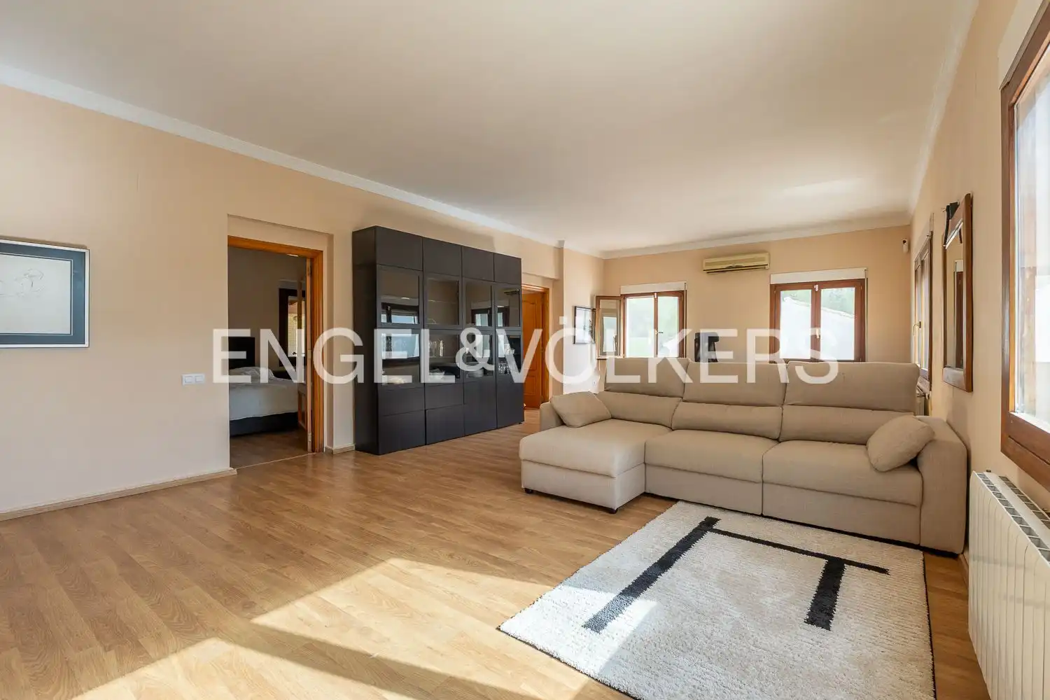 Sala de estar de Casa o chalet en venta en Dénia con Calefacción, Jardín privado y Parquet