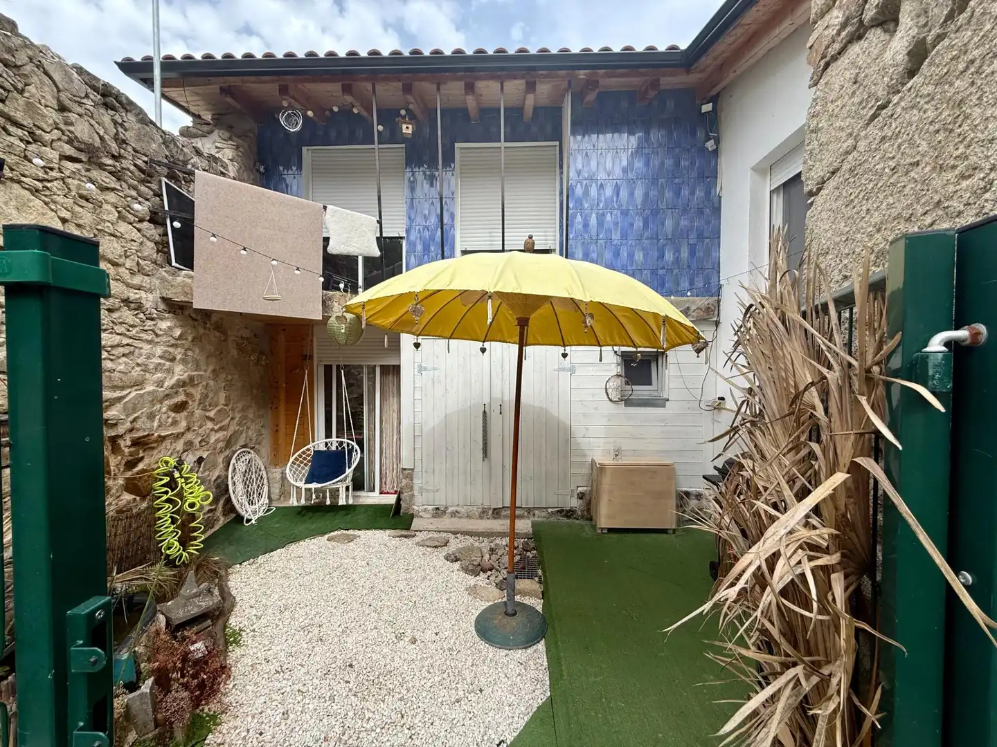 Terraza de Casa o chalet en venta en Sober con Jardín privado, Piscina y Amueblado