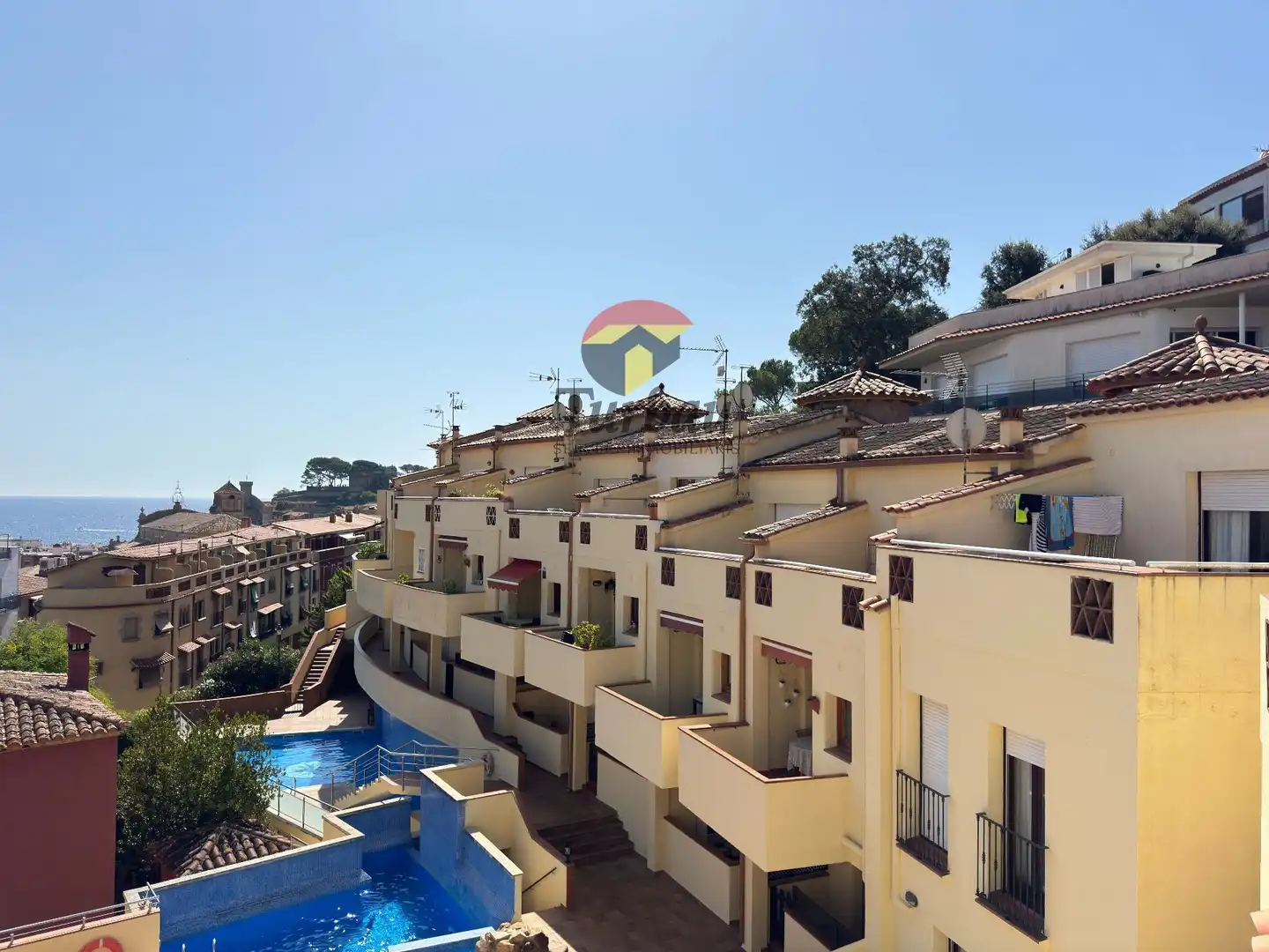 Außenansicht von Haus oder Chalet zum Verkauf in Tossa de Mar mit Klimaanlage, Heizung und Terrasse