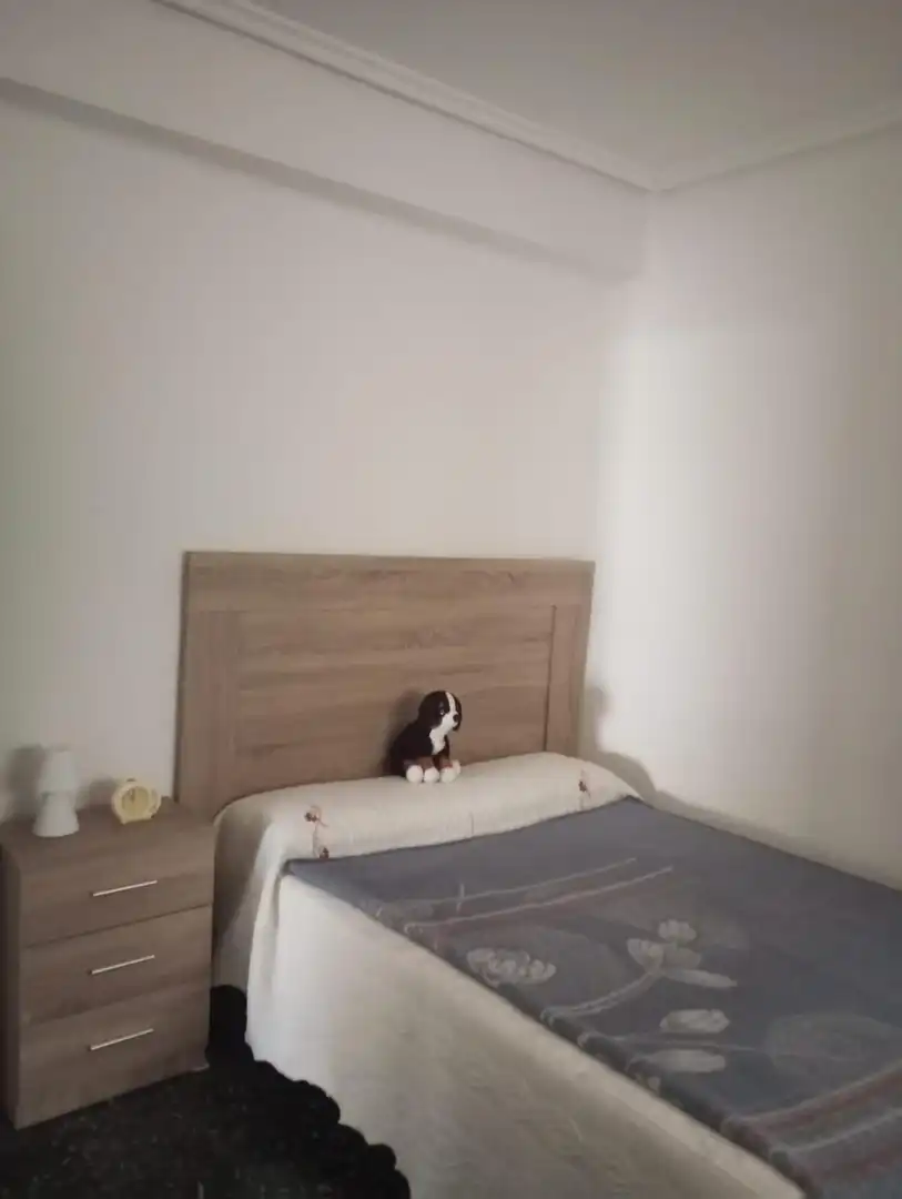 Schlafzimmer von Wohnung zur Miete in Moncada mit Abstellraum, Möbliert und Balkon