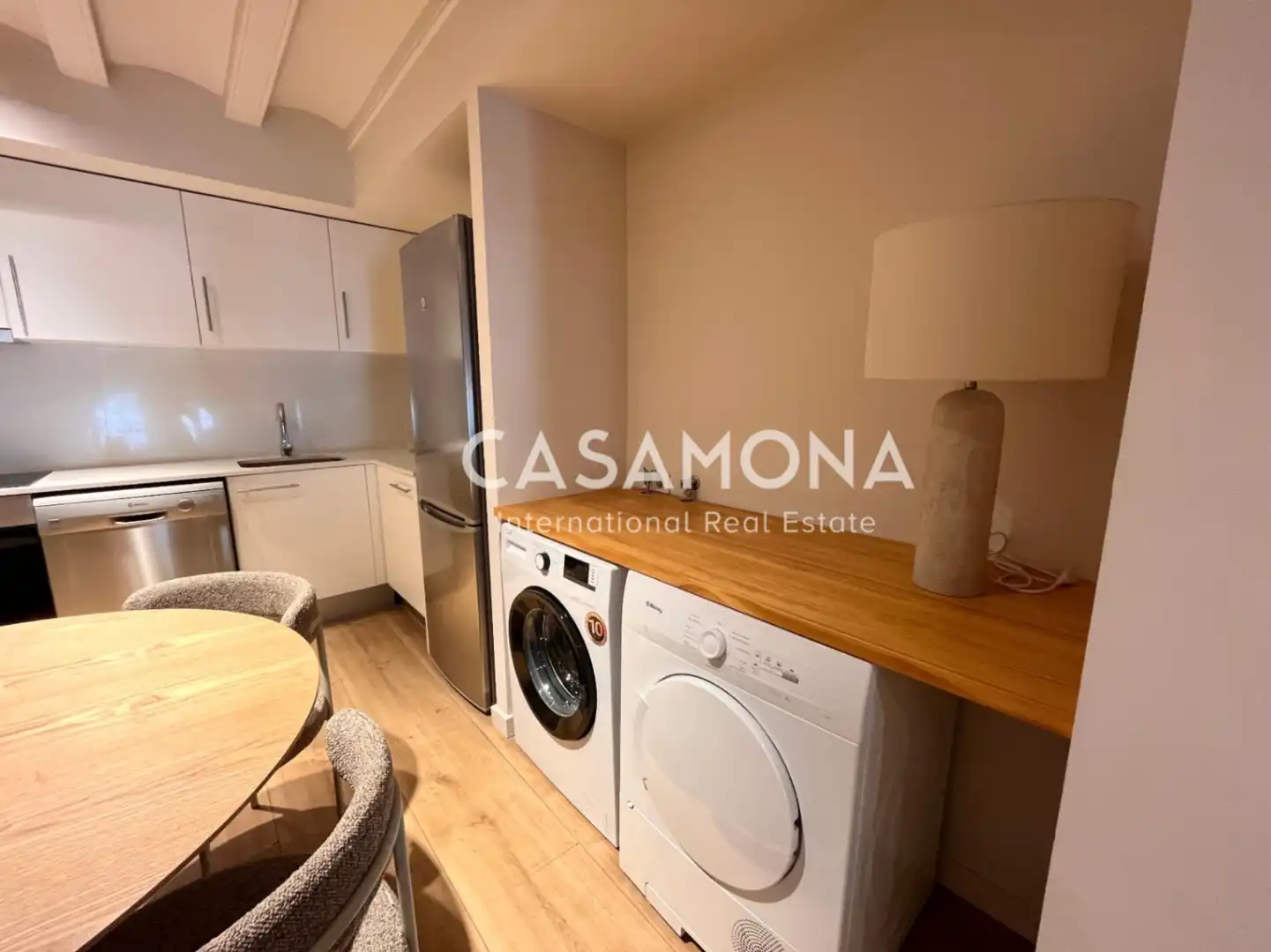 Cuina de Apartament en venda en Barcelona amb Aire condicionat, Calefacció i Terrassa