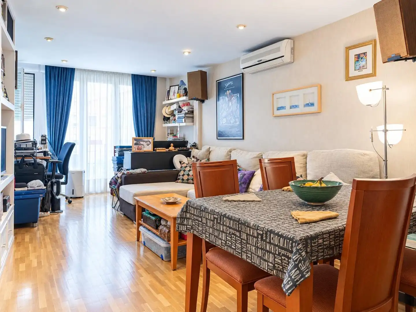 Sala de estar de Piso en venta en Madrid con Aire acondicionado, Calefacción y Parquet