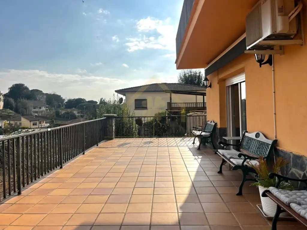 Terrace of Houses for sale in Sant Pere de Vilamajor  with Balcony
