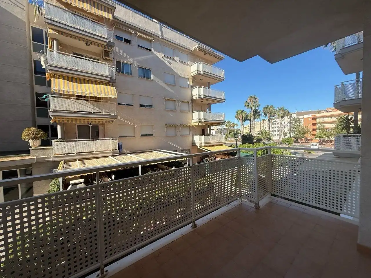 Terrasse von Wohnung zur Miete in Canet d'En Berenguer mit Klimaanlage und Gemeinschaftspool