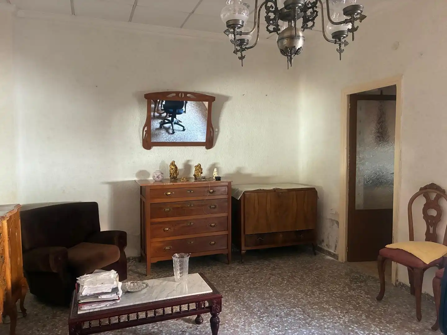 Sala d'estar de Casa o xalet en venda en Murcia amb Jardí privat, Terrassa i Traster
