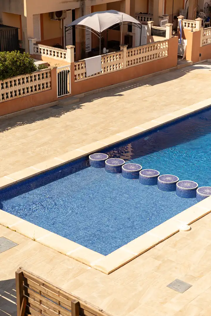 Piscina de Dúplex en venda en Llucmajor amb Aire condicionat, Jardí privat i Terrassa