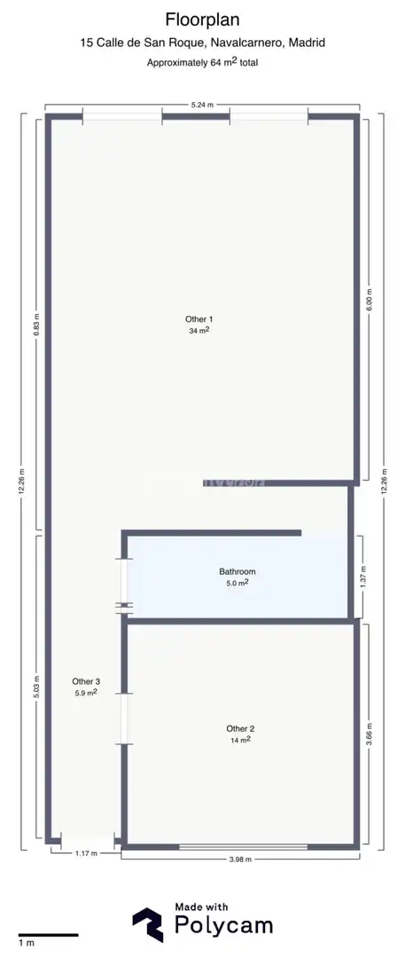Baño de Dúplex en venta en Navalcarnero con Aire acondicionado, Calefacción y Terraza