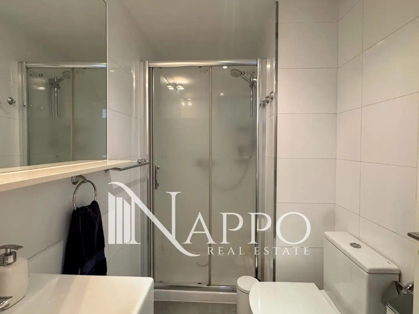 Badezimmer von Wohnung zur Miete in  Palma de Mallorca mit Klimaanlage, Terrasse und Möbliert