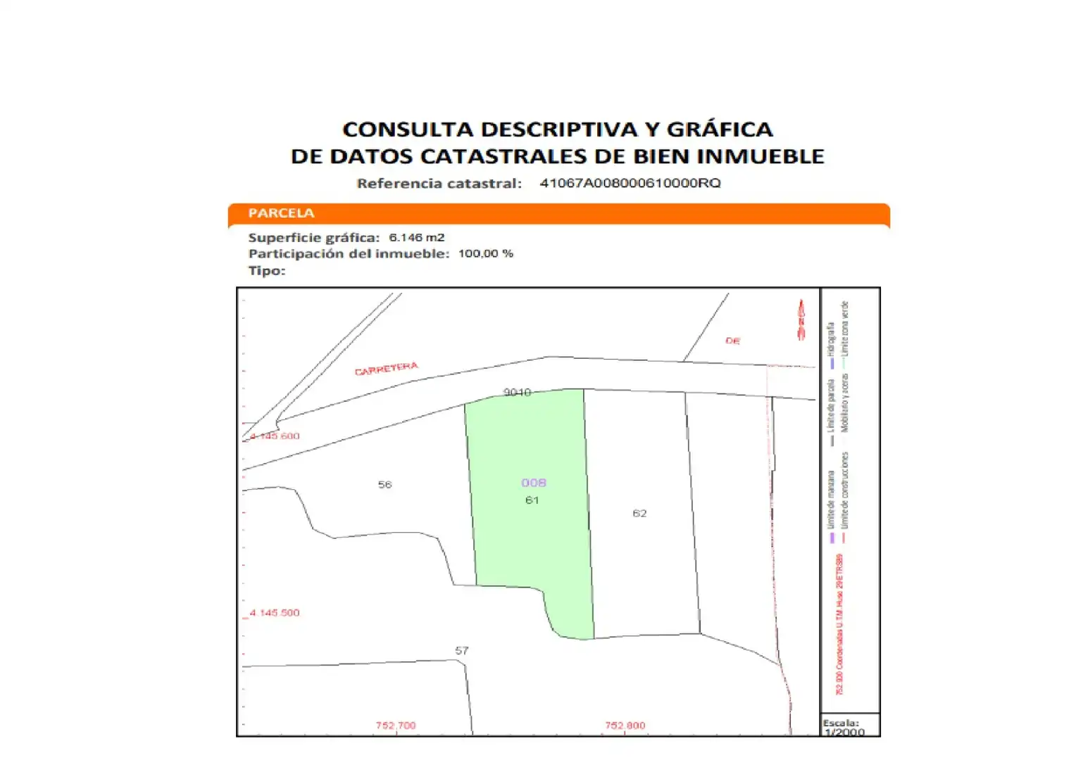 Terreny residencial en venda a A-8077 61