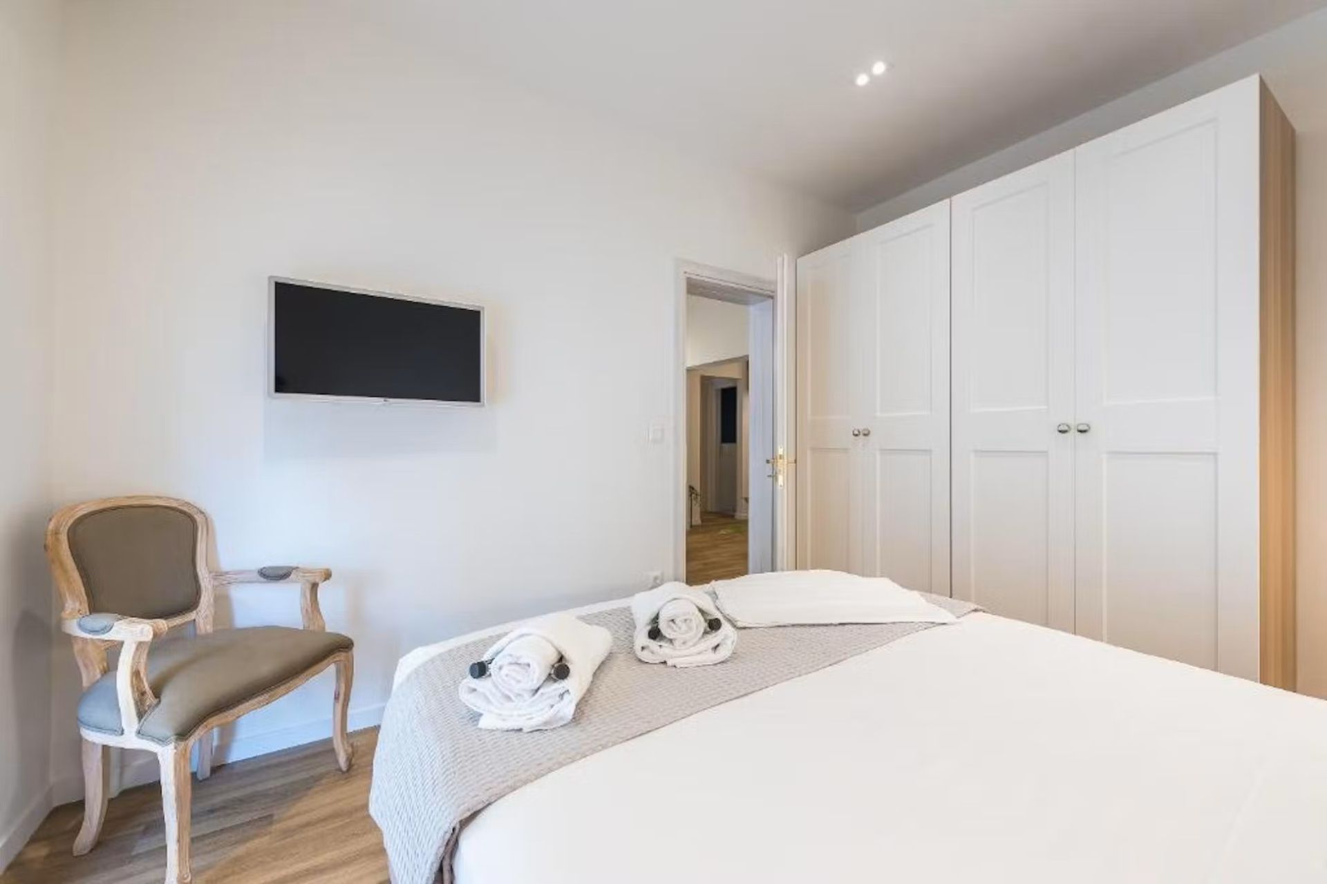 Dormitori de Pis de lloguer en Castellón de la Plana / Castelló de la Plana amb Aire condicionat, Moblat i Es permeten mascotes