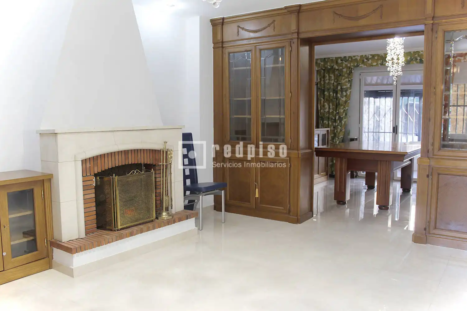 Sala d'estar de Casa o xalet de lloguer en Madrid amb Aire condicionat, Calefacció i Jardí privat