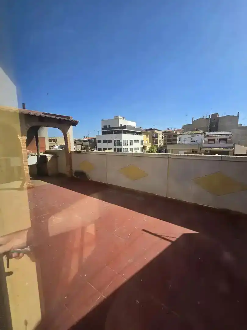Terraza de Casa adosada en venta en Utiel con Terraza