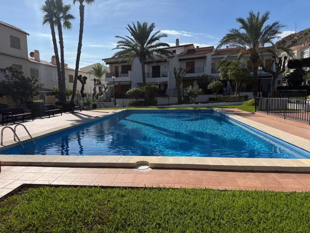 Swimming pool of Apartments for sale in Santa Pola  with Air Conditioner, Terrace and Furnished