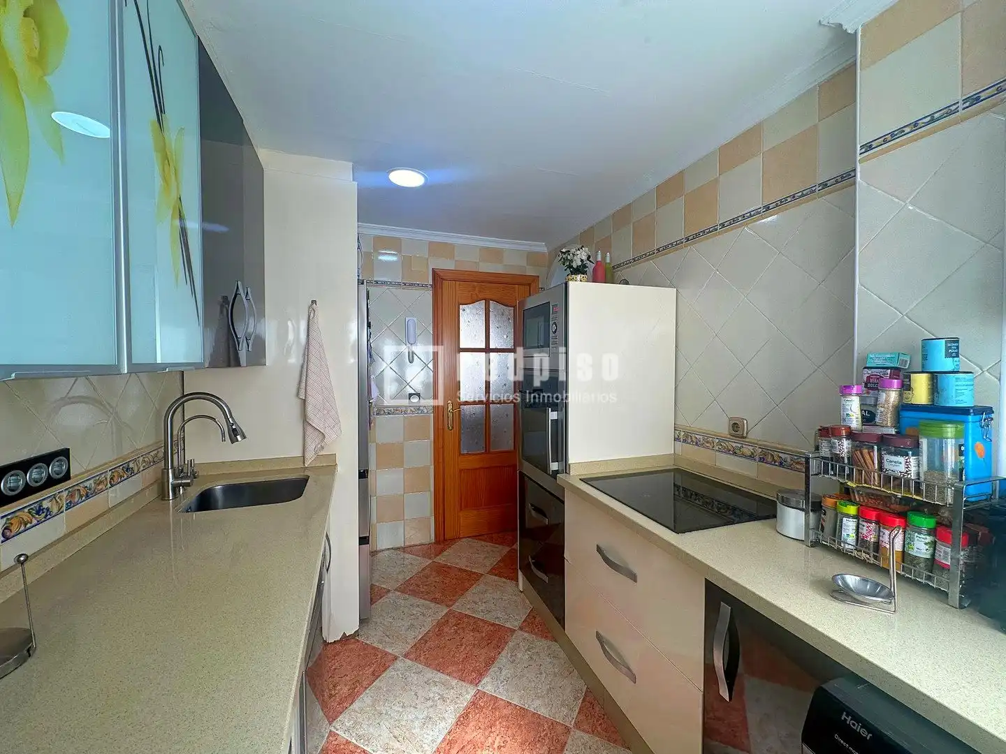 Küche von Wohnung zum Verkauf in Málaga mit Klimaanlage, Heizung und Terrasse