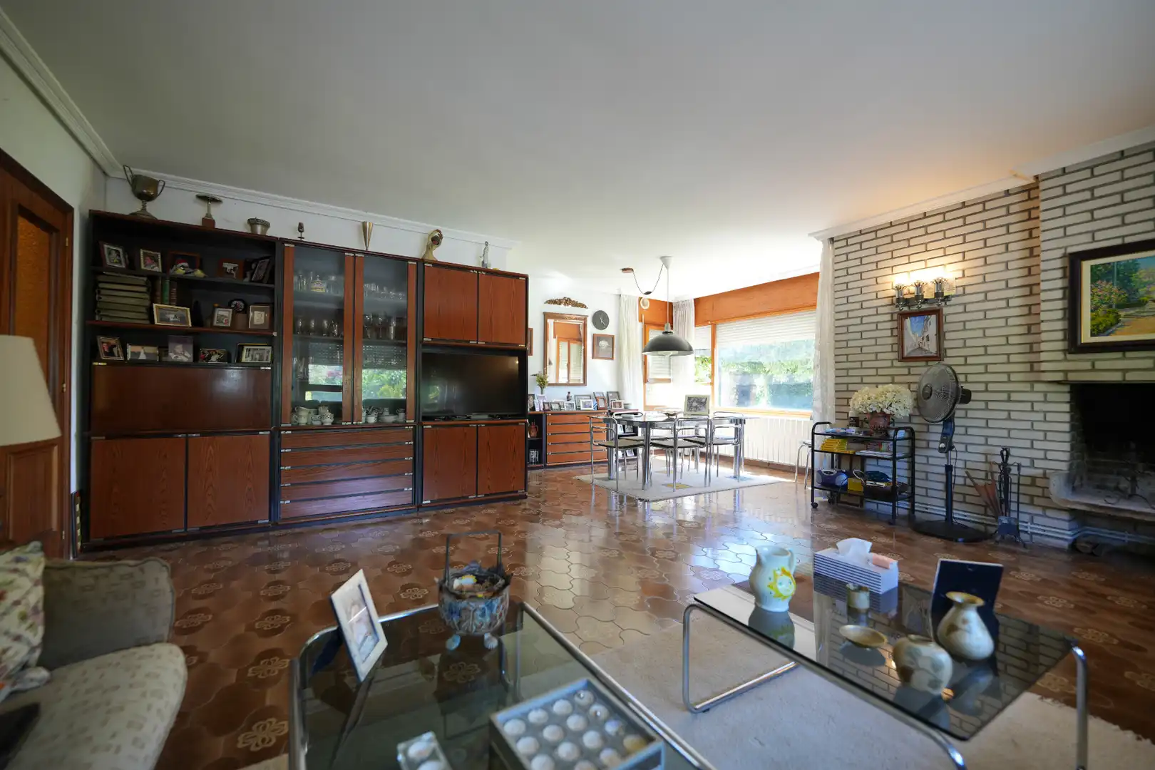 Sala d'estar de Casa o xalet en venda en Villanubla amb Aire condicionat, Calefacció i Jardí privat