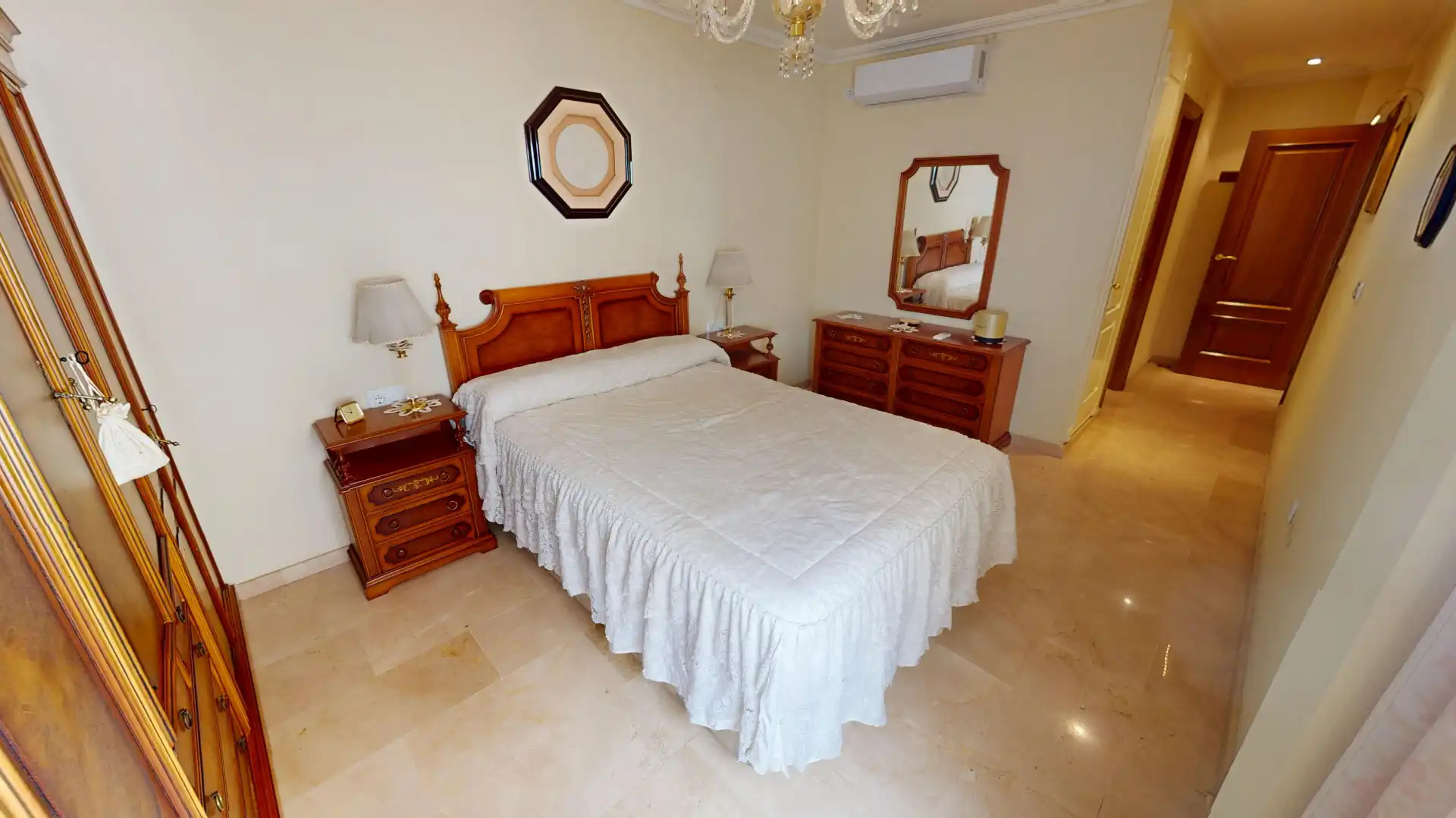 Schlafzimmer von Wohnung zum Verkauf in Elche / Elx mit Klimaanlage, Heizung und Abstellraum