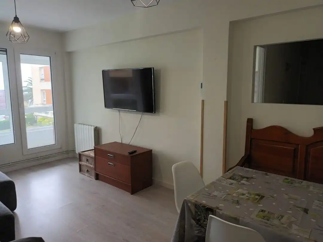 Living room of Flat for rent in Sopela  with Heating