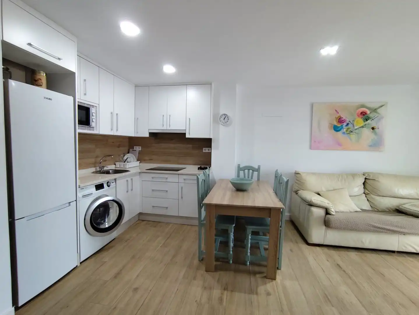 Kitchen of Flat for sale in Almonte  with Terrace and Furnished