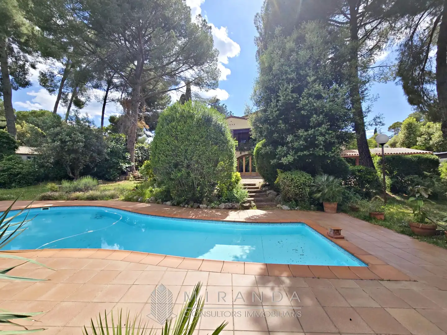 Jardín de Casa o chalet en venta en L'Ametlla del Vallès con Aire acondicionado, Jardín privado y Terraza