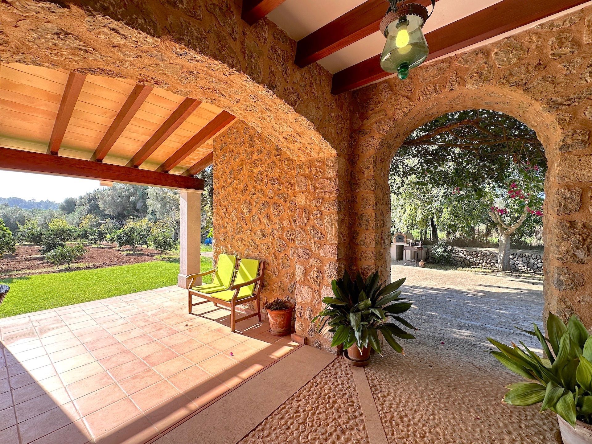 Terrace of House or chalet for sale in Selva  with Air Conditioner, Heating and Private garden