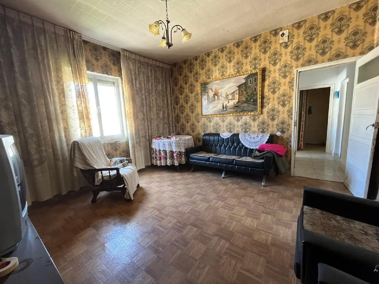 Wohnzimmer von Wohnung zum Verkauf in Palencia Capital mit Möbliert