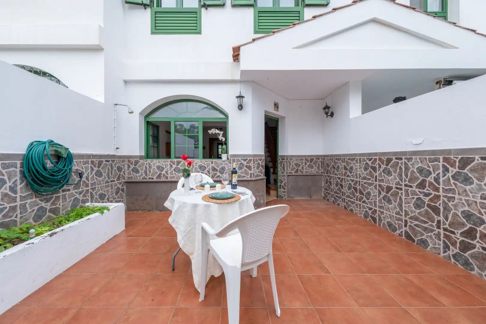 Jardín de Dúplex en venta en Agaete con Terraza, Trastero y Balcón